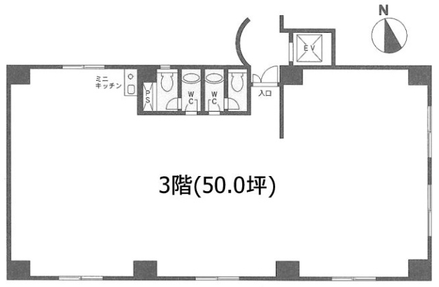 後藤ビル3F 間取り図