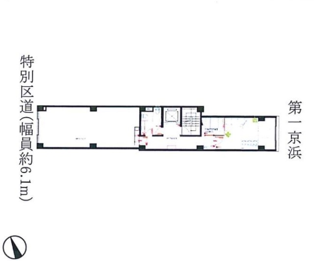芝大門スクエア2F 間取り図