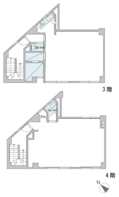 GALLERY3853F~5F 間取り図