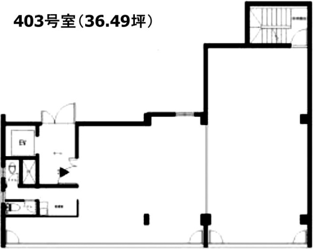 イカハタビル403 間取り図