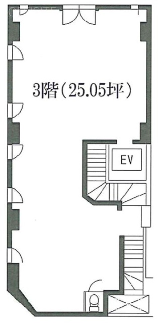 99東京ビル3F 間取り図