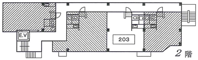 プライムハウス203 間取り図