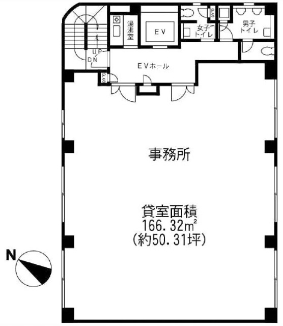 渋谷ビル3F 間取り図
