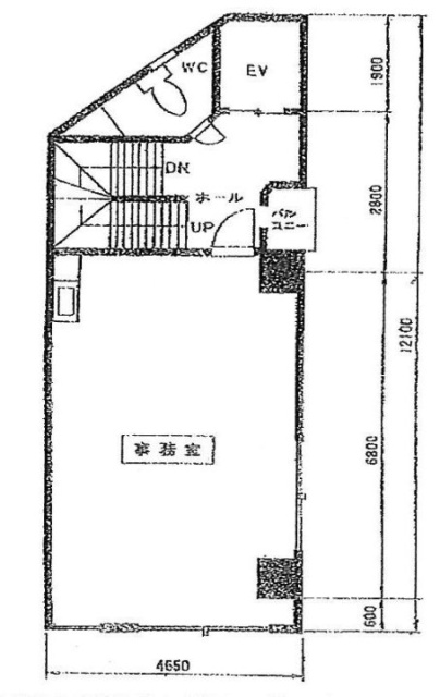 神田セントラル(B棟)ビル9F 間取り図