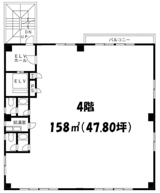 加瀬ビル1344F 間取り図