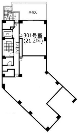 雅光園ビル301 間取り図