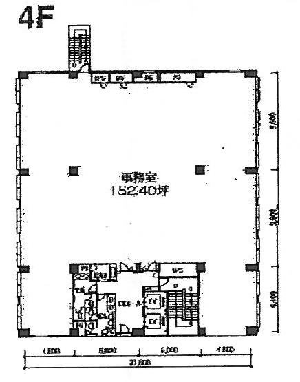 反町商事ビル4F 間取り図