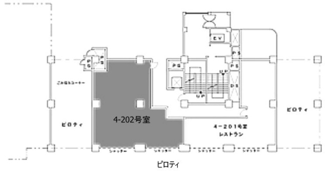 トミンハイム台場五番街4-202 間取り図