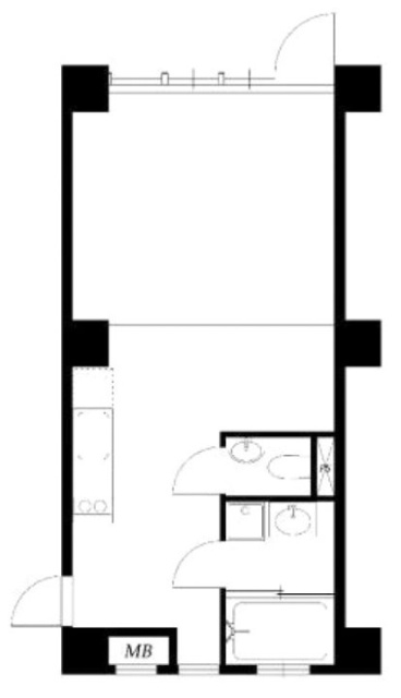 カーメルⅠ402 間取り図