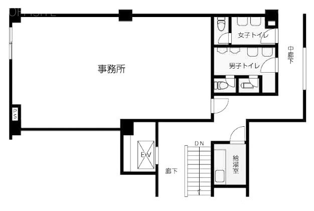 白金三五ビル304 間取り図