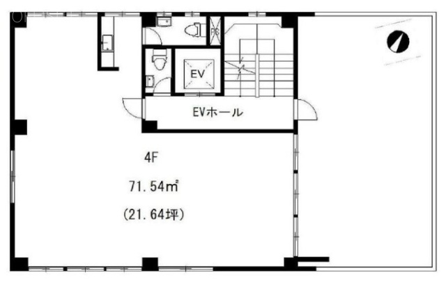 楽ビル4F 間取り図