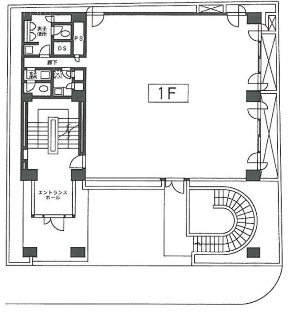 松涛伊藤ビル1F 間取り図