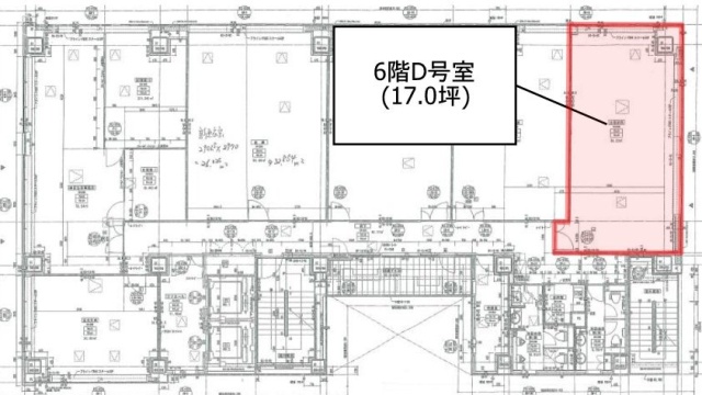 食糧会館D 間取り図