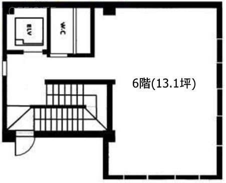 ル・グラシエルBLDG.36F 間取り図