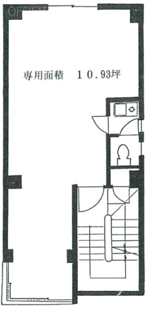 ナカビル2F 間取り図