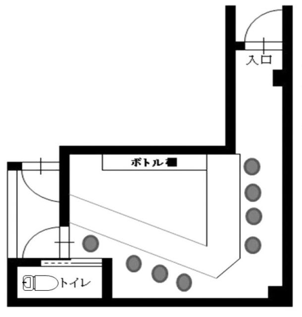 池之端すきやビル203 間取り図