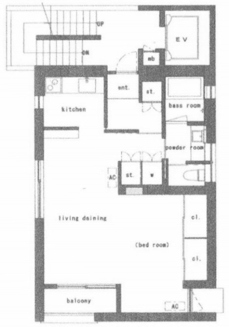 K’ビル301 間取り図