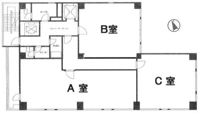 アモンビルC 間取り図