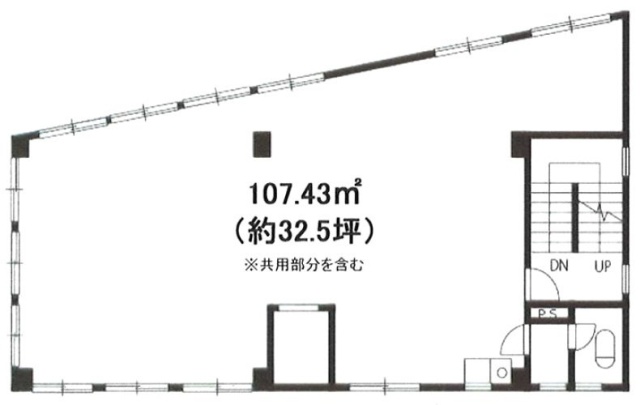 新宿Rビル3F 間取り図