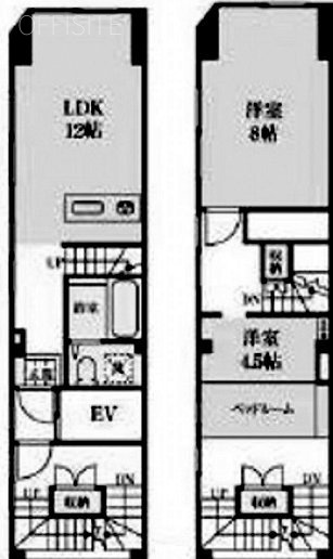 オーシャンビルディング4～5F 間取り図