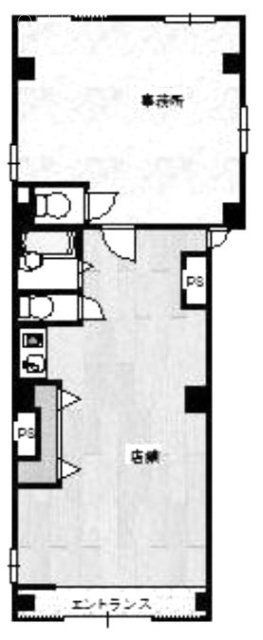 ヴィラSATO1F 間取り図