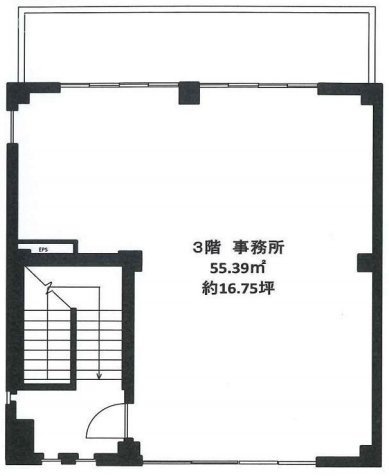 上目黒一丁目新築ビル3F 間取り図