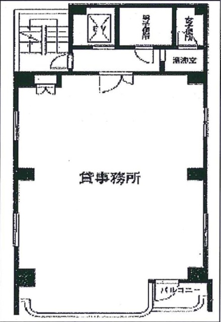 南平台大崎ビル2F 間取り図