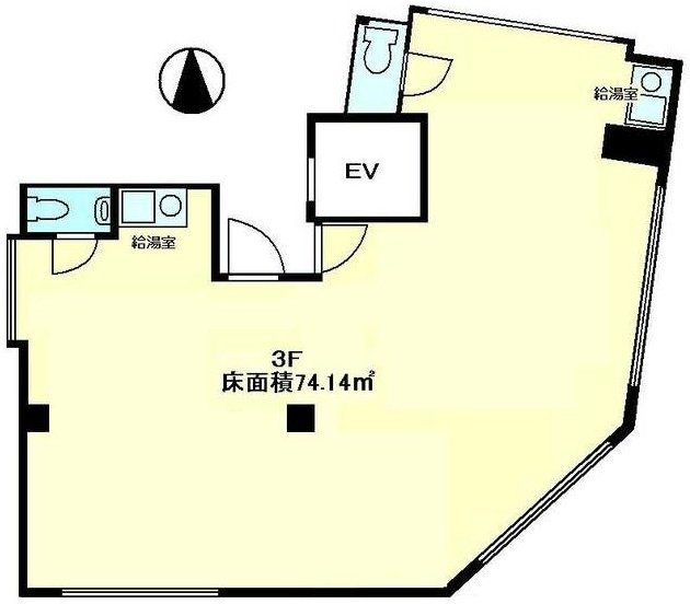 木下ビル3F 間取り図