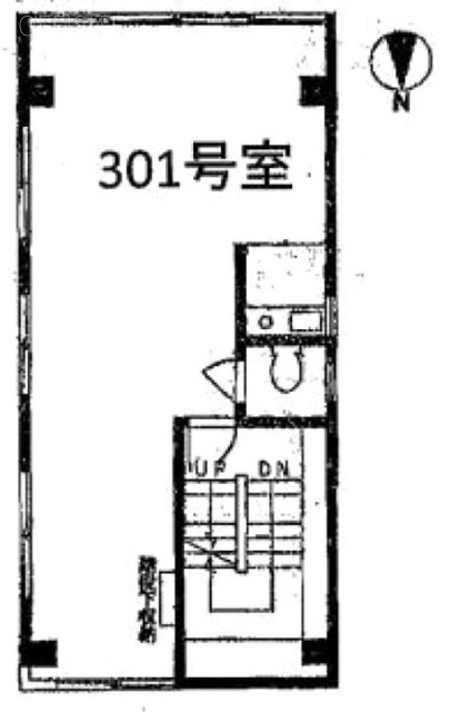 メグミビル301 間取り図