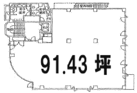 富ヶ谷小川ビル2F 間取り図