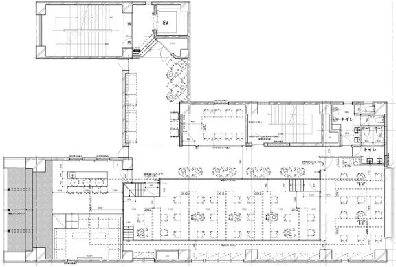 Uniーworks新宿御苑3F 間取り図