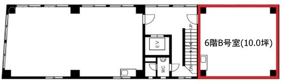 第二宮地ビルB 間取り図