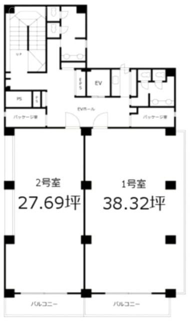 カーニープレイス新御徒町502 間取り図