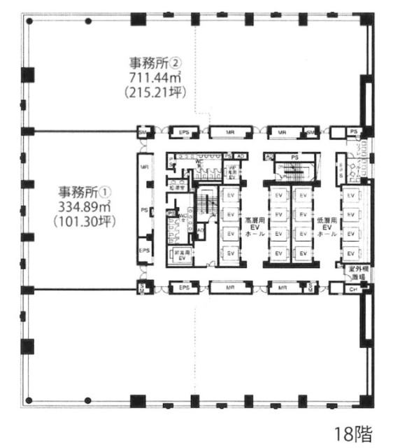 オリナスタワー1 間取り図