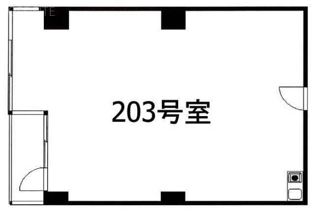 四谷マンション203 間取り図