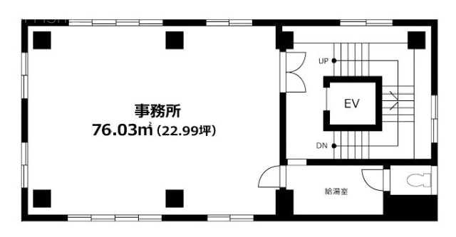 第2はやかわビル7F 間取り図
