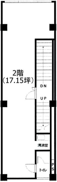 水道橋ニッカビル2F 間取り図