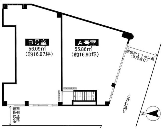 幸ビルA 間取り図