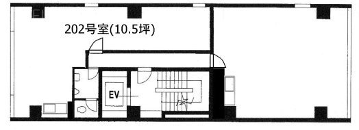 田口ビル202 間取り図