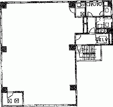 長栄ビル2F 間取り図