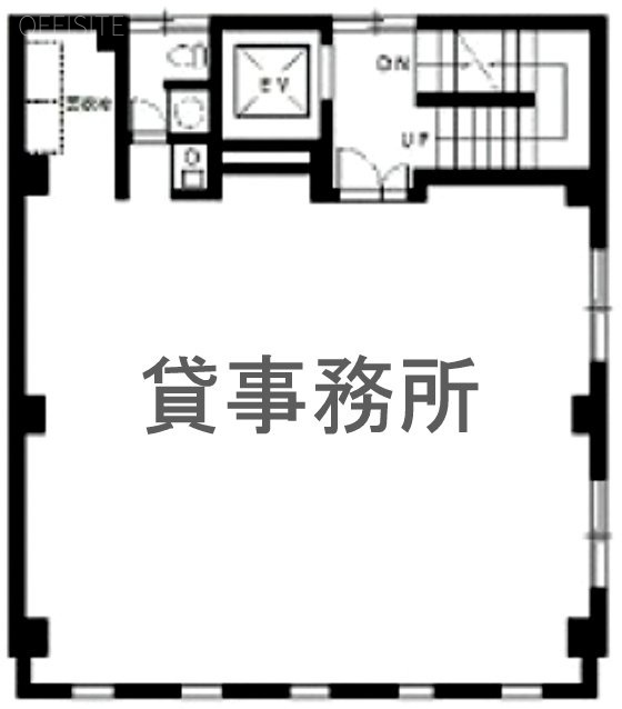 KKT秋葉原ビル1F 間取り図