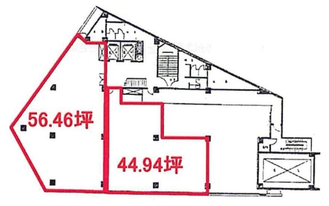 合人社東京永田町ビル9F 間取り図