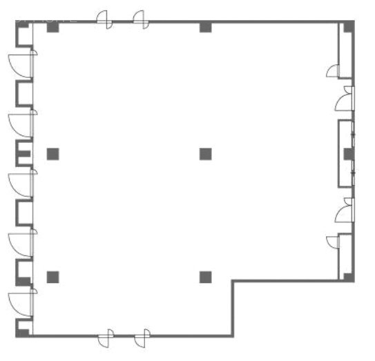 アサヒビル2F 間取り図