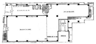 KDX芝大門ビル1F 間取り図