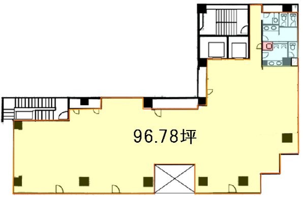 サトウ食品東京ビル2F 間取り図