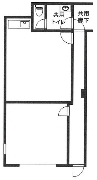 ハイツ参宮橋B103 間取り図