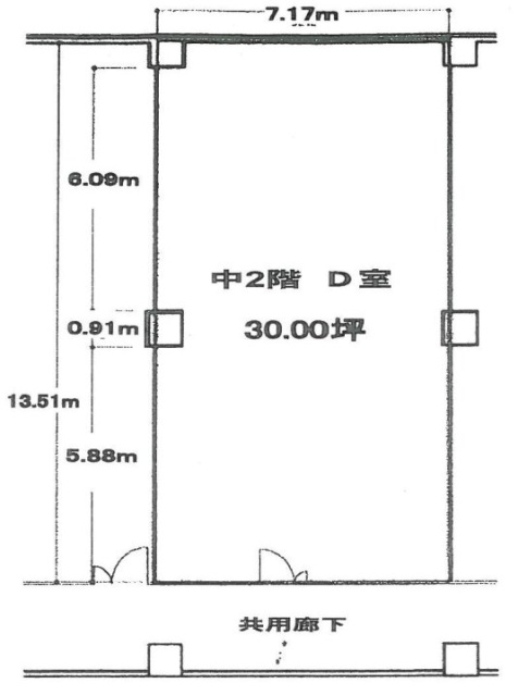 ポーラ青山ビル2F 間取り図