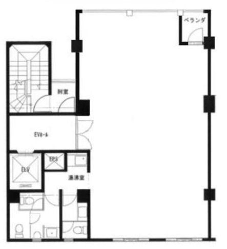 柴田ビル4F 間取り図