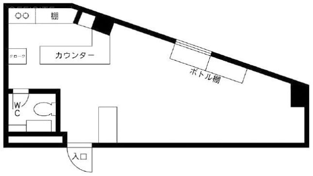 都路ビル301 間取り図