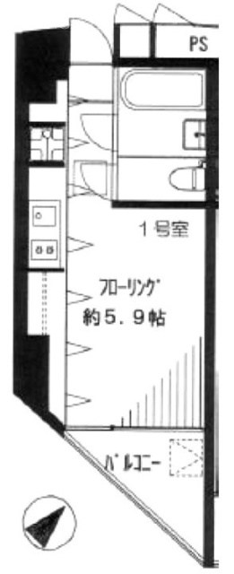 SPERANZA恵比寿301 間取り図